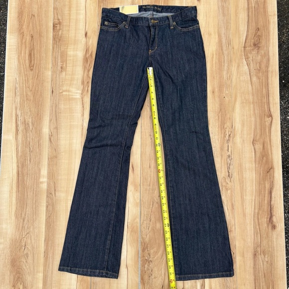 NWT Michael Kors Dark Blue Sausilito Boot Cut Jeans Size 4 - Picture 3 of 9